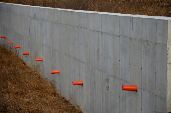 Retaining Wall Drainage in Cedar Park