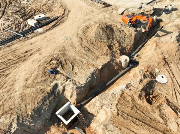Drainage Construction in Cedar Park