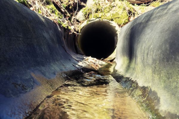 Drainage Swale Installation in Cedar Park