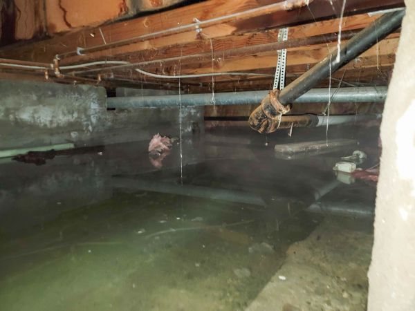 Crawlspace Drainage in Cedar Park