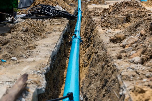 Underground Drain Installation in Cedar Park